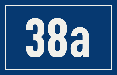 Hausnummer 38a