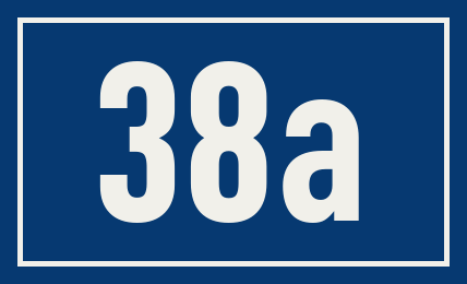 Hausnummer 38a