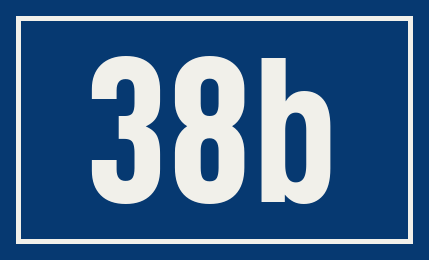 Hausnummer 38b