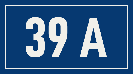 Hausnummer 39 A