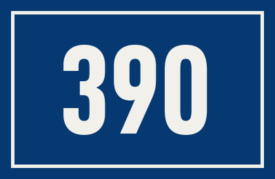Hausnummer 390