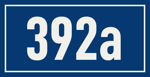 Hausnummer 392a