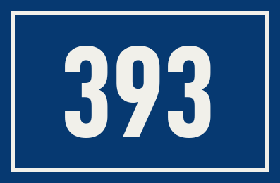 Hausnummer 393