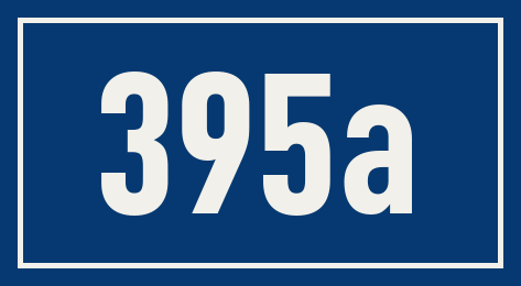Hausnummer 395a