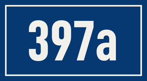 Hausnummer 397a