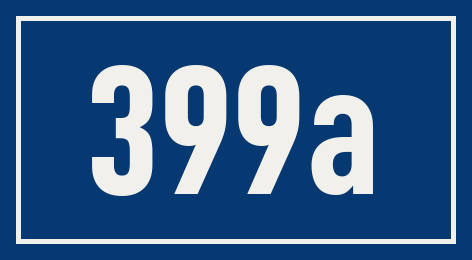 Hausnummer 399a