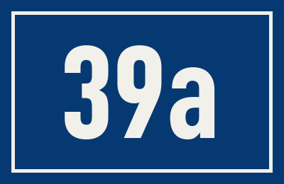 Hausnummer 39a