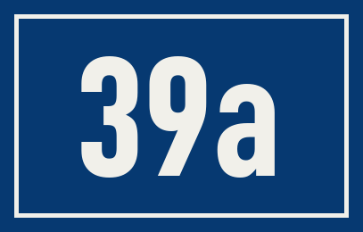 Hausnummer 39a