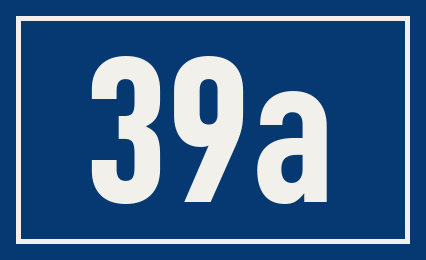 Hausnummer 39a