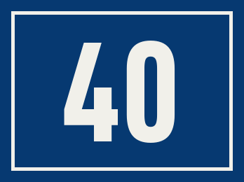 Hausnummer 40