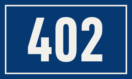Hausnummer 402
