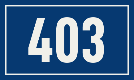 Hausnummer 403