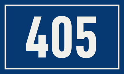 Hausnummer 405