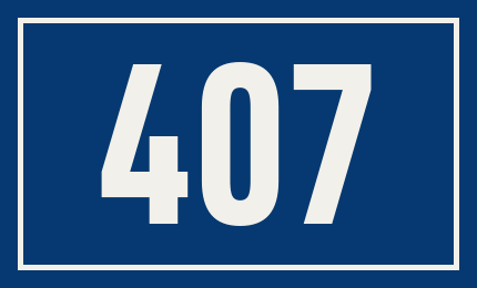 Hausnummer 407