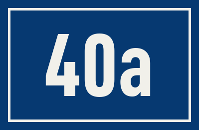 Hausnummer 40a