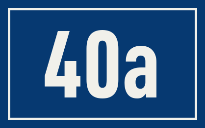 Hausnummer 40a