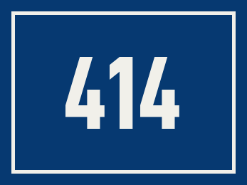 Hausnummer 414