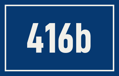 Hausnummer 416b