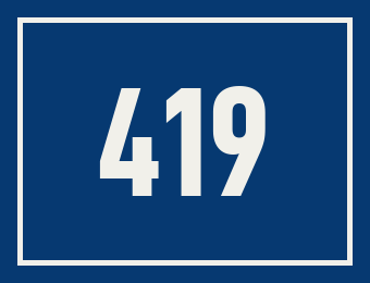 Hausnummer 419