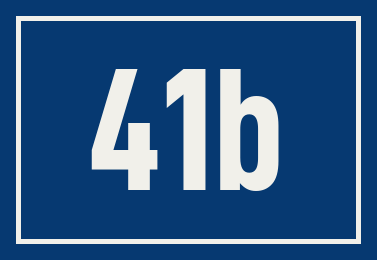 Hausnummer 41b