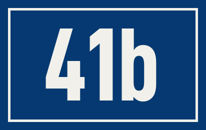 Hausnummer 41b