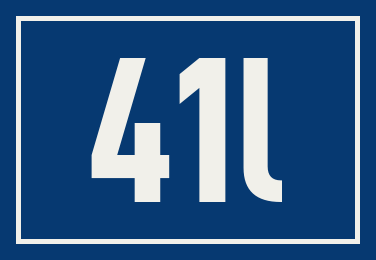 Hausnummer 41l