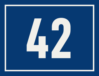 Hausnummer 42
