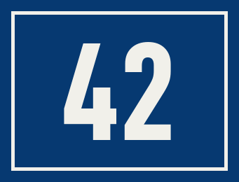 Hausnummer 42