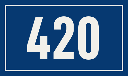 Hausnummer 420