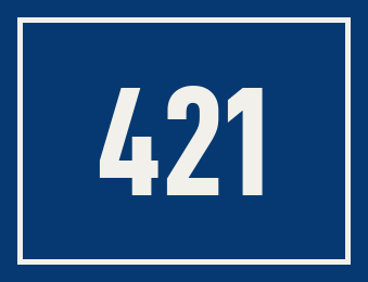 Hausnummer 421
