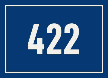 Hausnummer 422