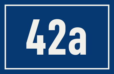 Hausnummer 42a