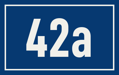 Hausnummer 42a
