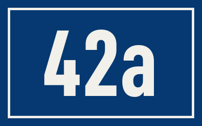 Hausnummer 42a