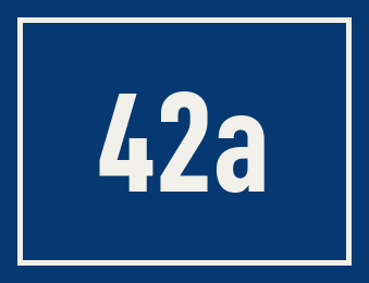 Hausnummer 42a