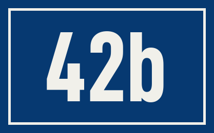 Hausnummer 42b