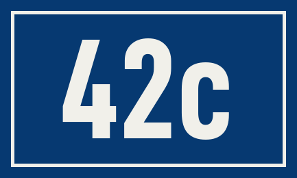 Hausnummer 42c