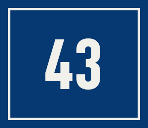 Hausnummer 43