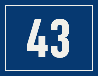 Hausnummer 43
