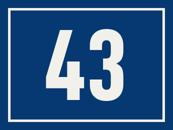 Hausnummer 43