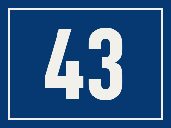 Hausnummer 43