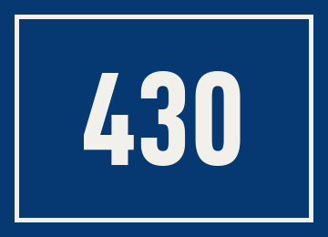 Hausnummer 430
