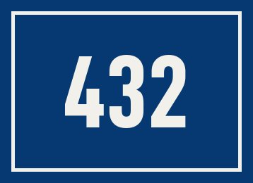 Hausnummer 432