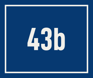 Hausnummer 43b
