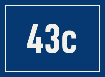 Hausnummer 43c