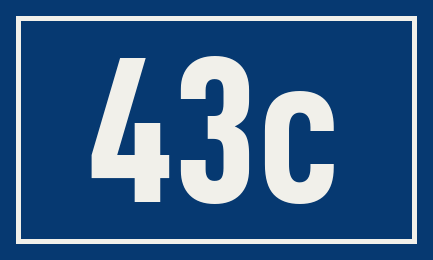 Hausnummer 43c