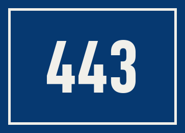 Hausnummer 443