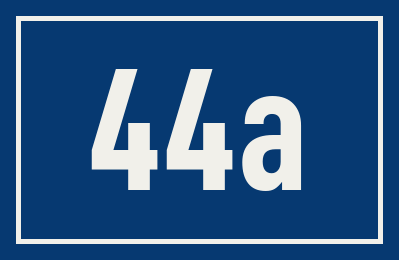 Hausnummer 44a