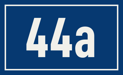 Hausnummer 44a