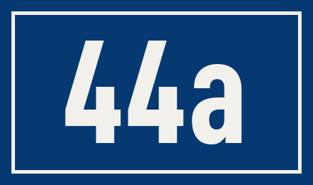 Hausnummer 44a